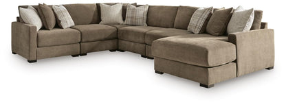 Camellia-Court - Sectional Stationary Sectionals by Benchcraft® - Walls Furniture & Mattress
