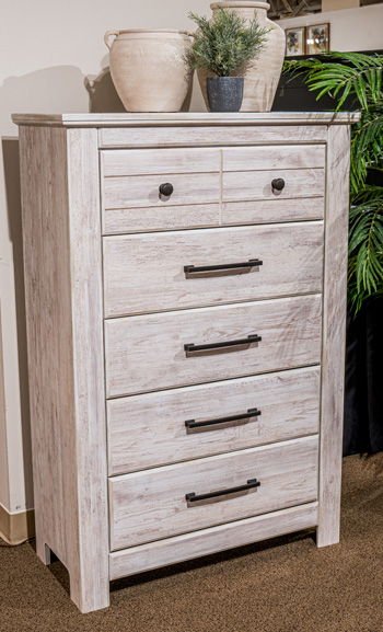 Makidern - Five Drawer Chest Accent Chests by Signature Design by Ashley® - Walls Furniture & Mattress