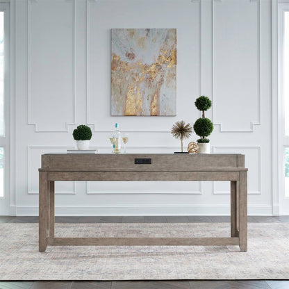 Millstone - Console Bar Table - Nutmeg Console Tables by Liberty Furniture - Walls Furniture & Mattress
