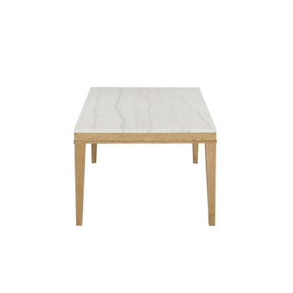 Essence - 70" Rectangle Dining Table With Marble Top Dining Tables by New Classic - Walls Furniture & Mattress