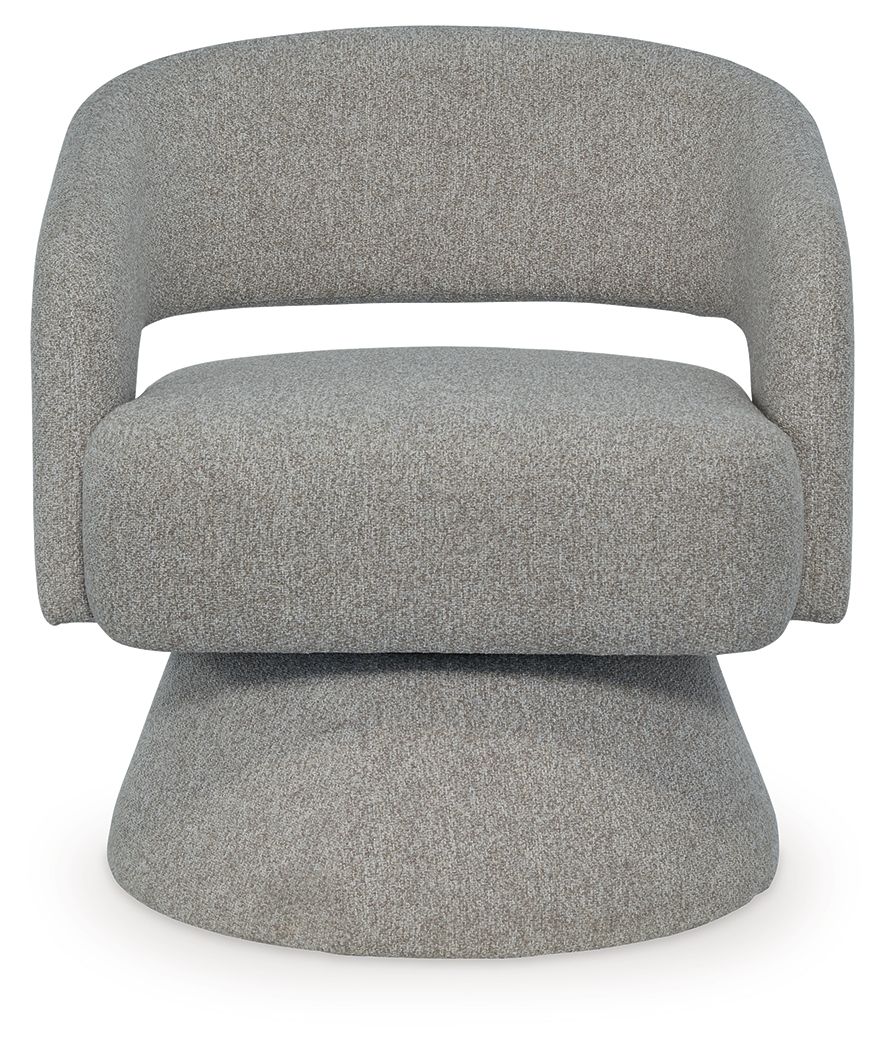Nashkins - Swivel Accent Chair - Pebble Swivel Chairs by Signature Design by Ashley® - Walls Furniture & Mattress