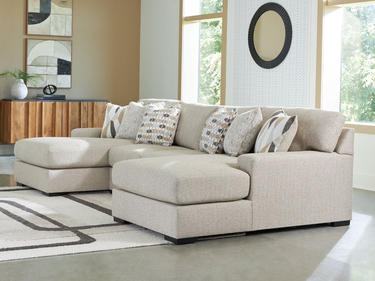 LaureLGrove - Sectional Stationary Sectionals by Benchcraft® - Walls Furniture & Mattress