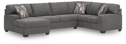 Seyler Lane - Sectional Stationary Sectionals by Benchcraft® - Walls Furniture & Mattress