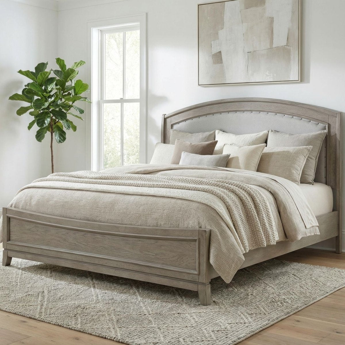 Avalon - Upholstered Bed Upholstered Beds by Liberty Furniture - Walls Furniture & Mattress