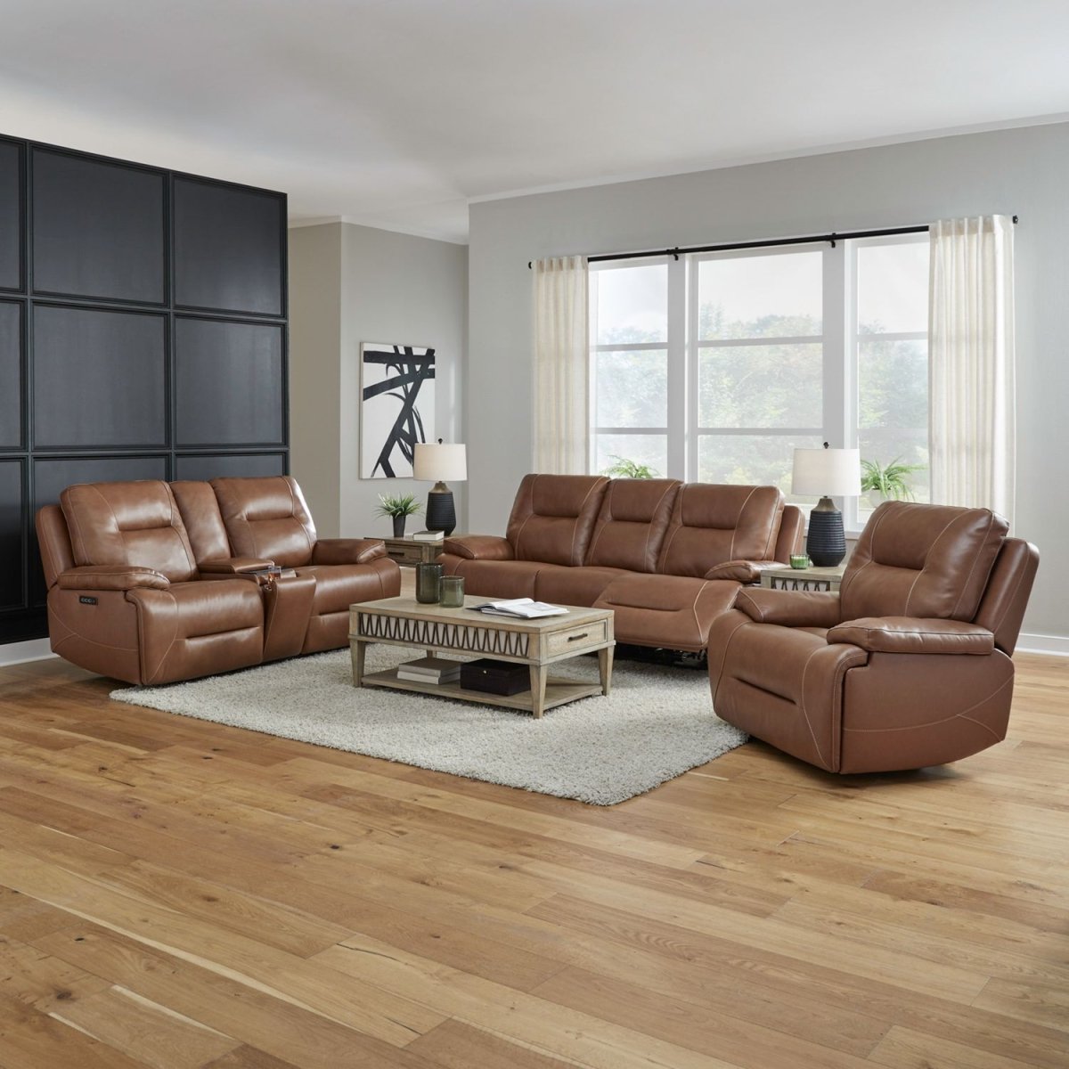Cameron - Sofa Set Reclining Sofas & Loveseats by Liberty Furniture - Walls Furniture & Mattress