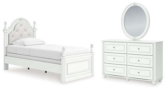 Kozlani - Upholstered Panel Bedroom Set 3 Piece Bedroom Sets by Signature Design by Ashley® - Walls Furniture & Mattress