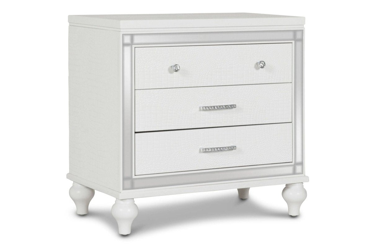 Valentino - Nightstand Accent Nightstands by New Classic - Walls Furniture & Mattress