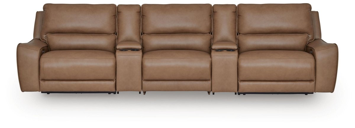 DeepWakes - Power Reclining Sectional Reclining Sectionals by Signature Design by Ashley® - Walls Furniture & Mattress