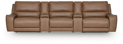 DeepWakes - Power Reclining Sectional Reclining Sectionals by Signature Design by Ashley® - Walls Furniture & Mattress