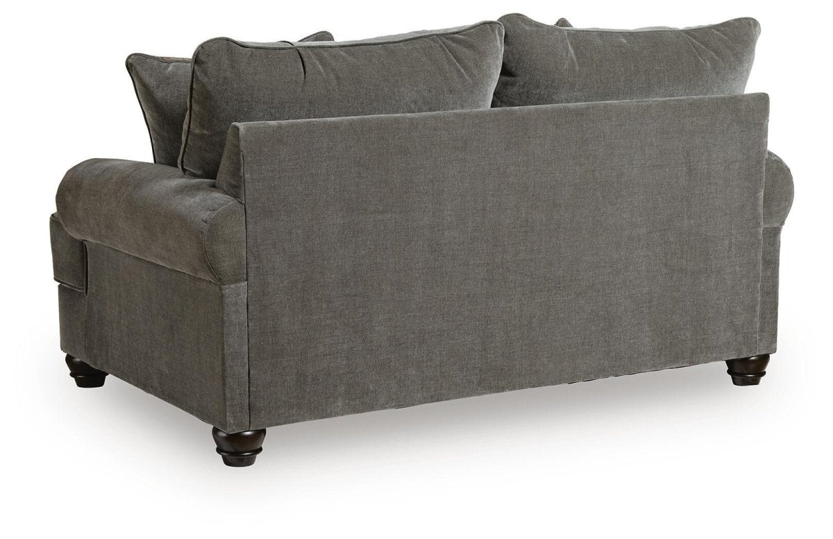 Tallow Creek - Loveseat - Shadow Stationary Loveseats by Signature Design by Ashley® - Walls Furniture & Mattress