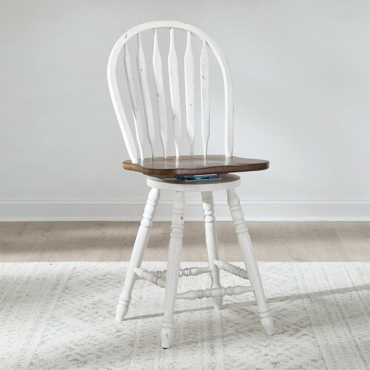 Carolina Crossing - Windsor Swivel Counter Chair Swivel Chairs by Liberty Furniture - Walls Furniture & Mattress