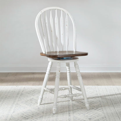 Carolina Crossing - Windsor Swivel Counter Chair Swivel Chairs by Liberty Furniture - Walls Furniture & Mattress