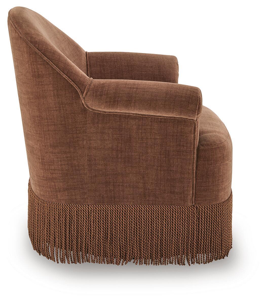 Jeanwell - Swivel Accent Chair - Clay Swivel Chairs by Signature Design by Ashley® - Walls Furniture & Mattress