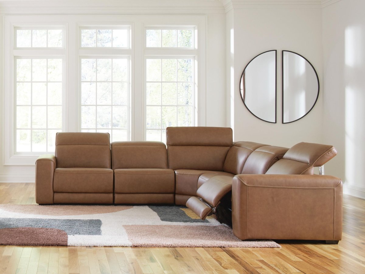 Magic Man - Reclining Sectional Reclining Sectionals by Signature Design by Ashley® - Walls Furniture & Mattress