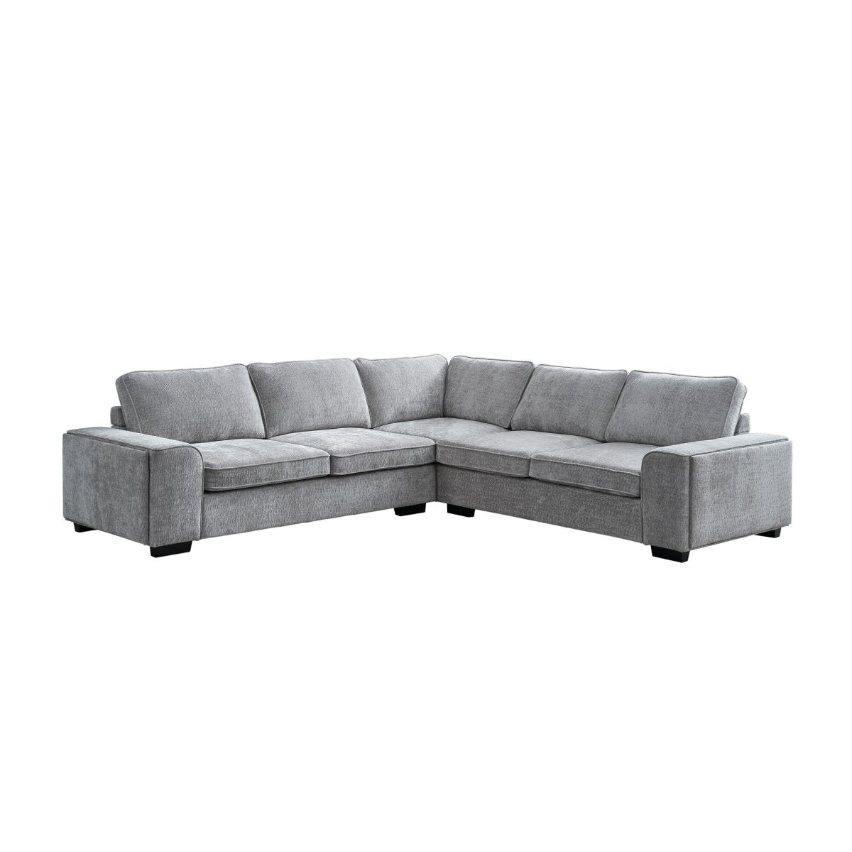 Dayne - 3 Piece Sleeper Sectional - Gray Sleeper Sectionals by New Classic - Walls Furniture & Mattress