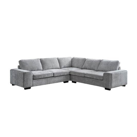 Dayne - 3 Piece Sleeper Sectional - Gray Sleeper Sectionals by New Classic - Walls Furniture & Mattress