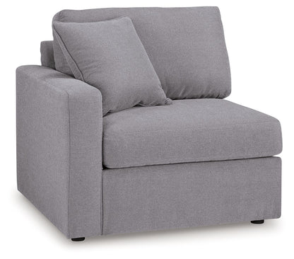 Modmax - Straight Sectional - Granite Stationary Sectionals by Signature Design by Ashley® - Walls Furniture & Mattress