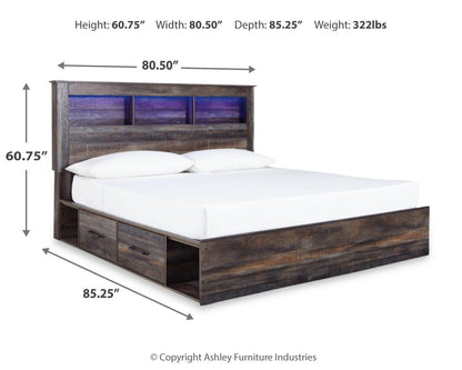 Drystan - Panel Bookcase Bed Panel Beds by Signature Design by Ashley® - Walls Furniture & Mattress