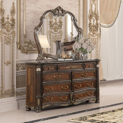 Bella Notte - Dresser Dresser & Mirror by New Classic - Walls Furniture & Mattress