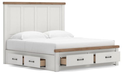 Savonport - Panel Storage Bed Storage Beds by Signature Design by Ashley® - Walls Furniture & Mattress