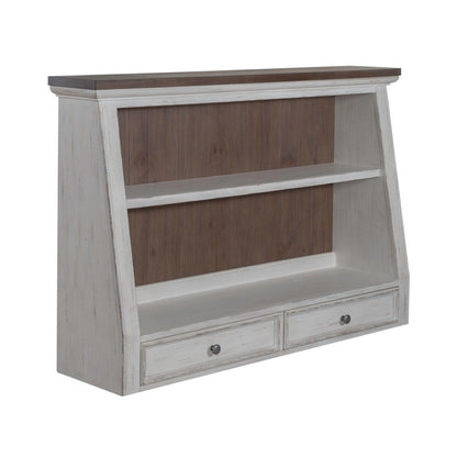 River Place - Angled Server Hutch - White Hutches by Liberty Furniture - Walls Furniture & Mattress