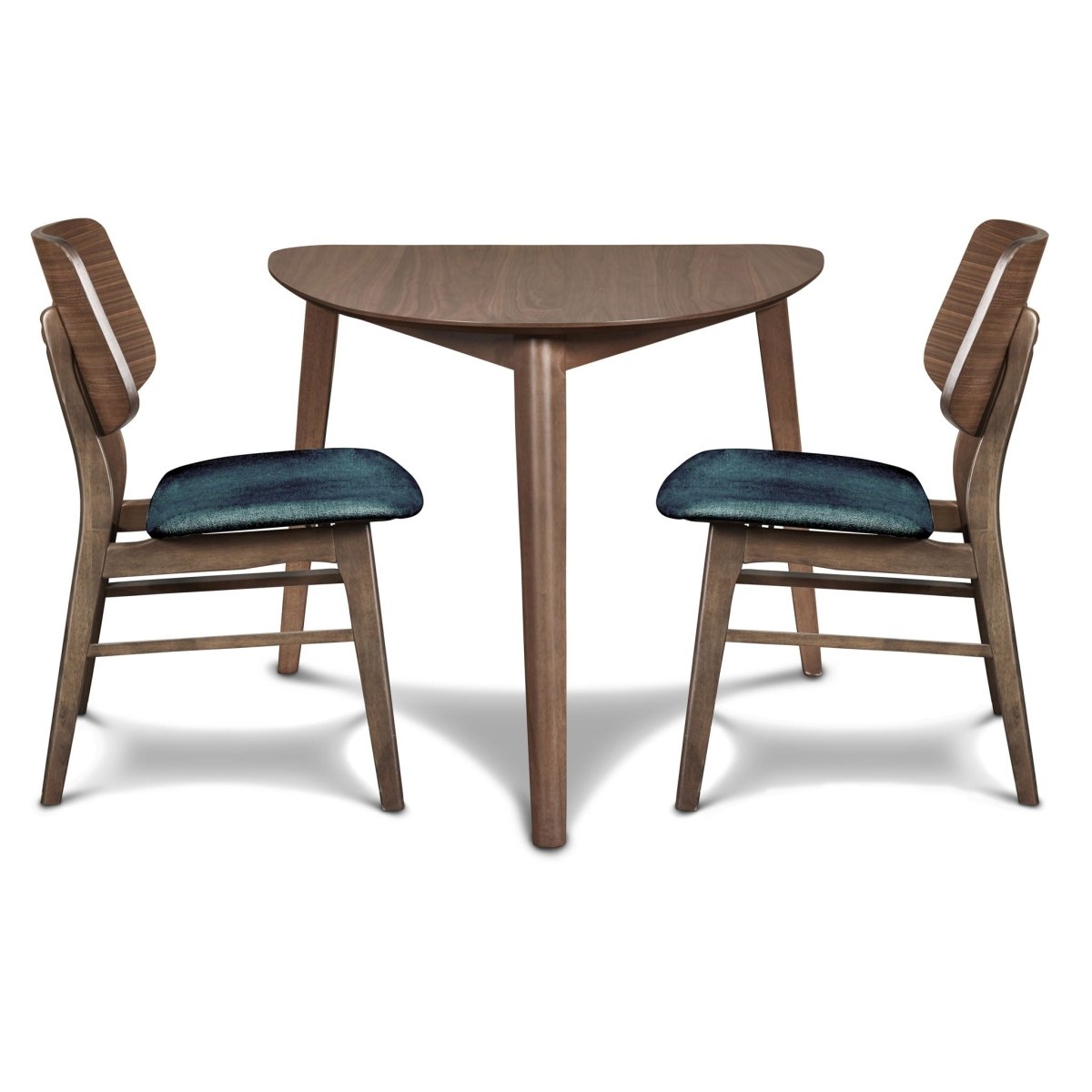 Oscar - Corner Table With 2 Cushion Chairs 3 Piece Dining Room Sets by New Classic - Walls Furniture & Mattress