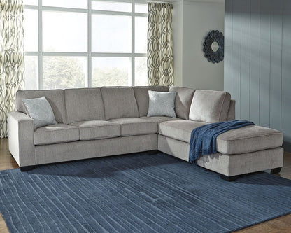 Altari - Sectional With Chaise Stationary Sectionals by Signature Design by Ashley® - Walls Furniture & Mattress