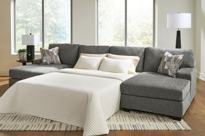 Clarington - Sectional Stationary Sectionals by Signature Design by Ashley® - Walls Furniture & Mattress