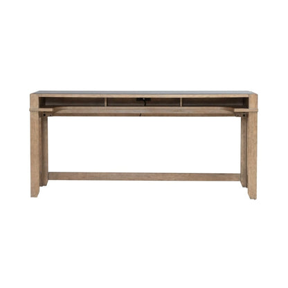 Millstone - Console Bar Table - Nutmeg Console Tables by Liberty Furniture - Walls Furniture & Mattress
