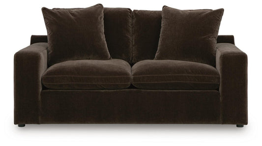 Maxton Heights - Loveseat Stationary Loveseats by Benchcraft® - Walls Furniture & Mattress