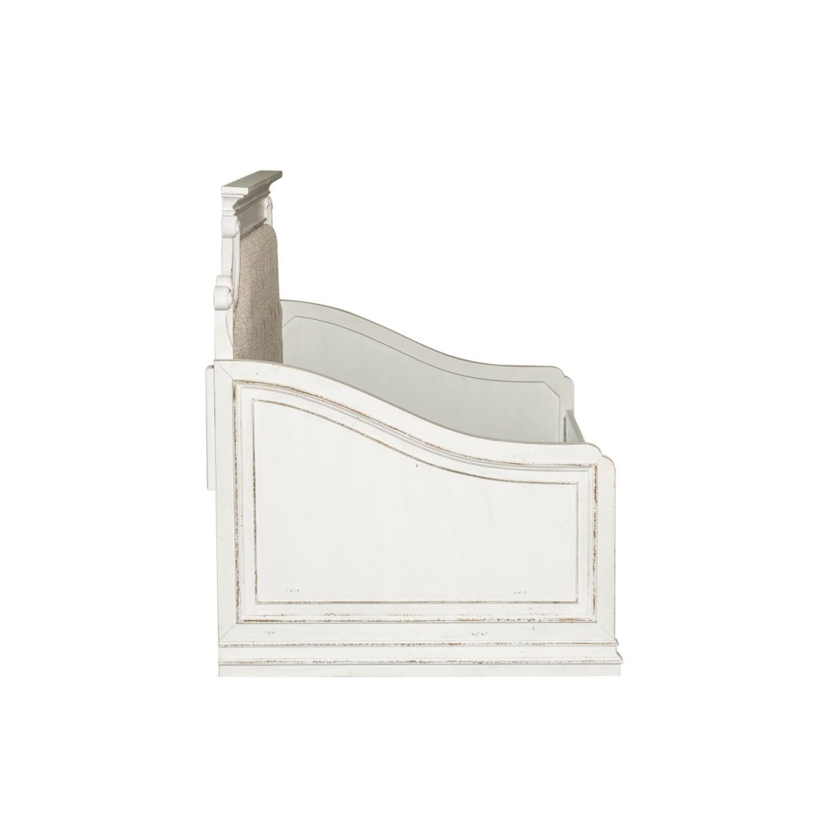 Magnolia Manor - Twin Trundle Unit - Antique White Trundles by Liberty Furniture - Walls Furniture & Mattress
