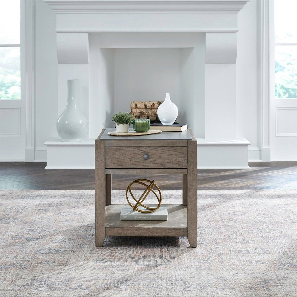 Millstone - Table Cocktail Tables by Liberty Furniture - Walls Furniture & Mattress