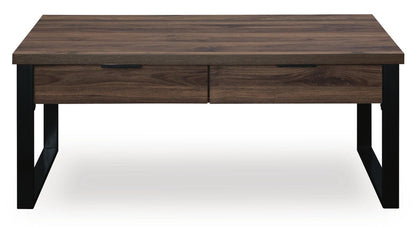 Wickman Falls - Rectangular Table Cocktail Tables by Signature Design by Ashley® - Walls Furniture & Mattress
