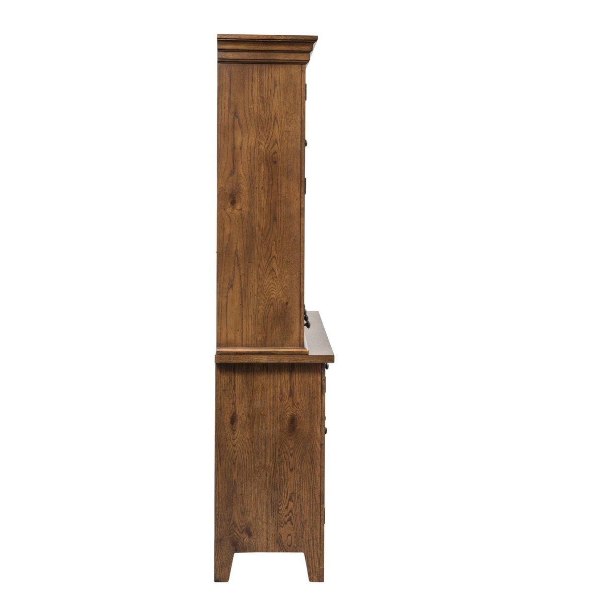 Hearthstone Ridge - Hutch & Buffet - Light Brown Hutches & Buffets by Liberty Furniture - Walls Furniture & Mattress