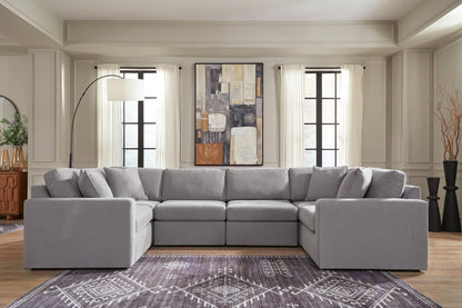 Modmax - Sectional - Granite Stationary Sectionals by Signature Design by Ashley® - Walls Furniture & Mattress