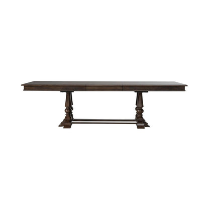 Arden Road - Trestle Table - Satin Cherry Dining Tables by Liberty Furniture - Walls Furniture & Mattress
