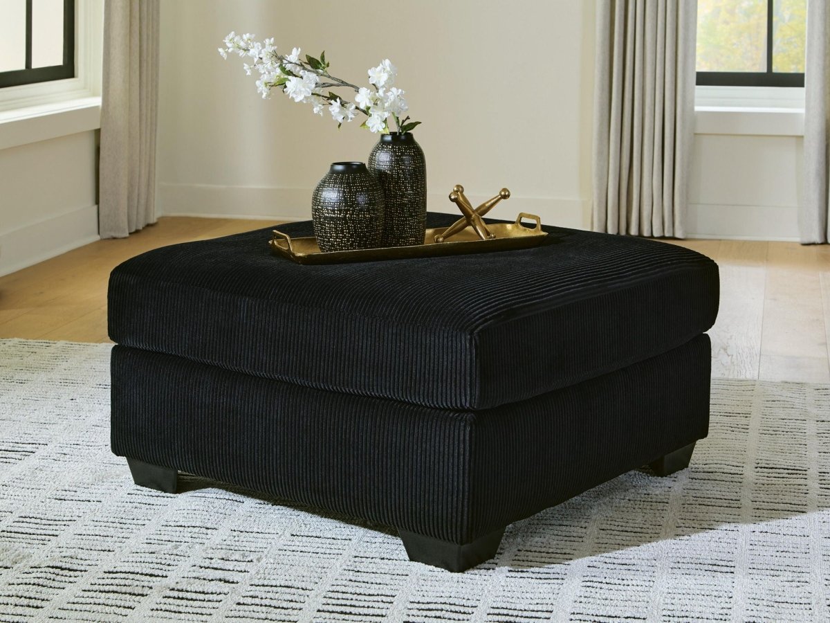 SimpleJoy - Oversized Accent Ottoman Accent Ottomans by Signature Design by Ashley® - Walls Furniture & Mattress