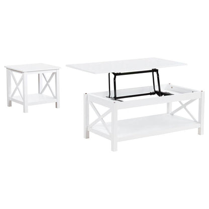 Skyview - Rectangular Lift Top Coffee Table Set Table Sets by Coaster Fine Furniture - Walls Furniture & Mattress