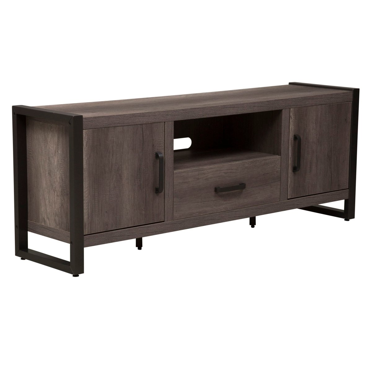 Tanners Creek - Entertainment TV Stand - Dark Gray TV Stands by Liberty Furniture - Walls Furniture & Mattress