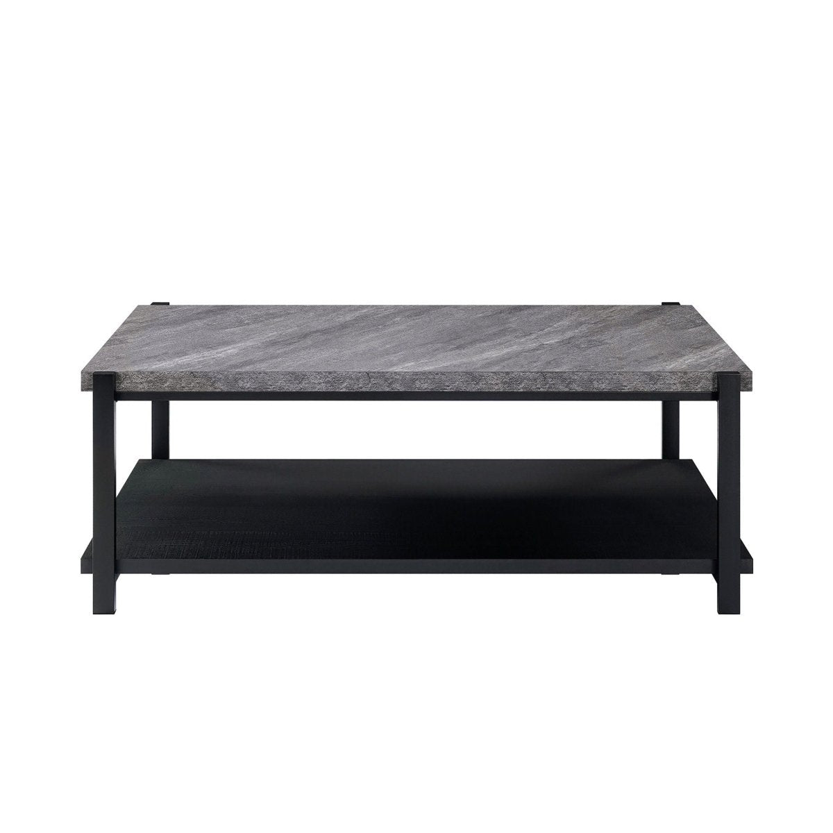 Linea - 3 Piece Occasional Set (1 Coffee & 2 End Tables) - Dark Gray Table Sets by New Classic - Walls Furniture & Mattress