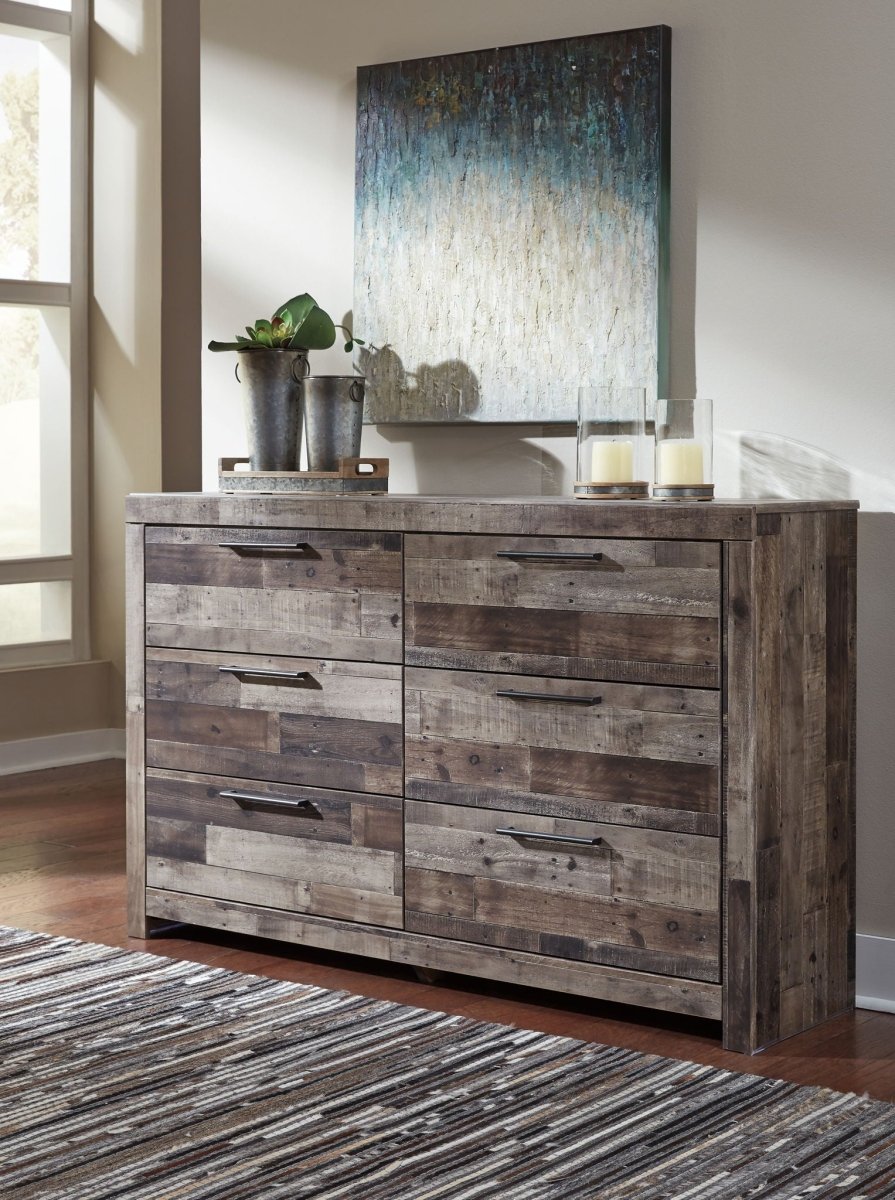 Derekson - Panel Bedroom Set 6 Piece Bedroom Sets by Benchcraft® - Walls Furniture & Mattress