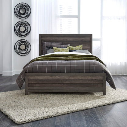 Tanners Creek - Panel Bed, Dresser & Mirror 3 Piece Bedroom Sets by Liberty Furniture - Walls Furniture & Mattress