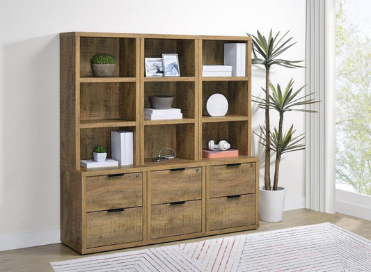 Westpark - 3 Piece Wall Unit Bookcase Set With USB Standard Bookcases by Coaster Fine Furniture - Walls Furniture & Mattress
