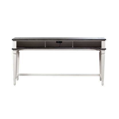 Allyson Park - Console Bar Table - White Console Tables by Liberty Furniture - Walls Furniture & Mattress