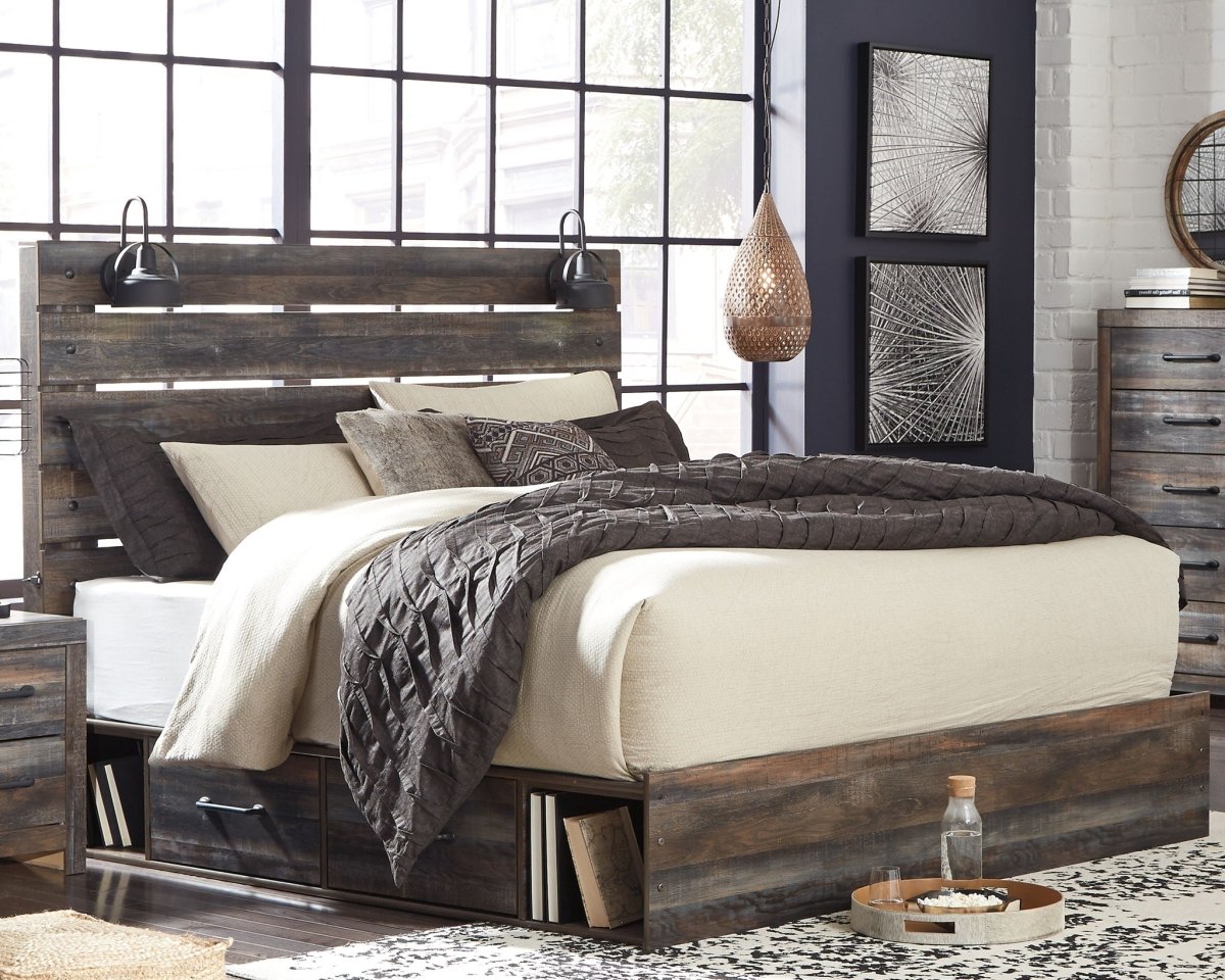 Drystan - Panel Bed Storage Beds by Signature Design by Ashley® - Walls Furniture & Mattress