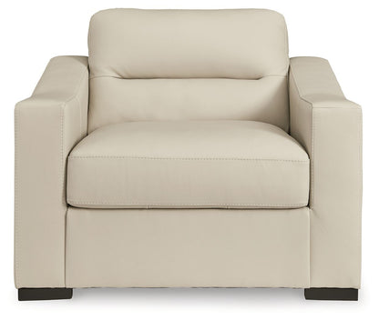 Treasure Trove - 2 Pc. - Chair And A Half, Ottoman - Almond Stationary Chair & Ottoman by Signature Design by Ashley® - Walls Furniture & Mattress