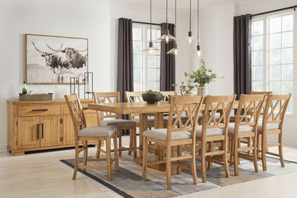 Havonplane - Counter Dining Set 5 Piece Dining Room Sets by Signature Design by Ashley® - Walls Furniture & Mattress