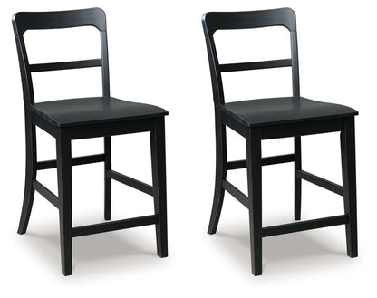 Greddinton - Barstool (Set of 2) Stool Sets by Signature Design by Ashley® - Walls Furniture & Mattress