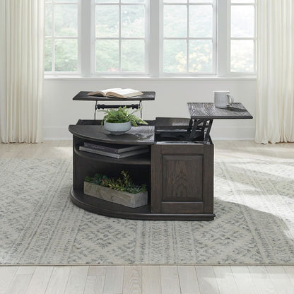 Wallace - Cocktail Table - Brown Cocktail Tables by Liberty Furniture - Walls Furniture & Mattress