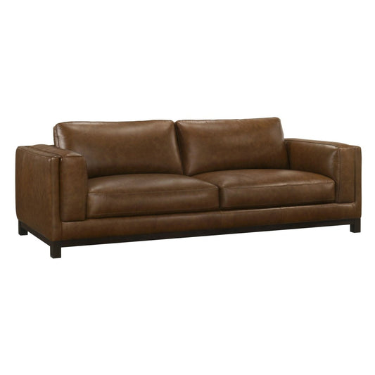 Sayer - Sofa - Brown Stationary Sofas by New Classic - Walls Furniture & Mattress